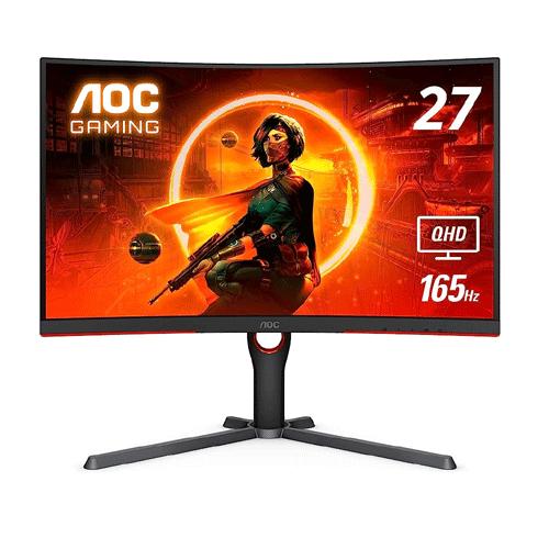 laptop rental in chennai AOC CQ27G3S 27 Gaming Monitor Rent Curved 1000R Hire