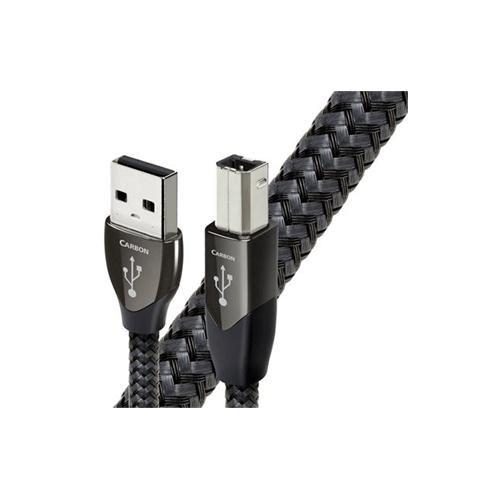AUDIOQUEST 6508904 Carbon 3.0M USB A to B 5 silver solid Cable Hire