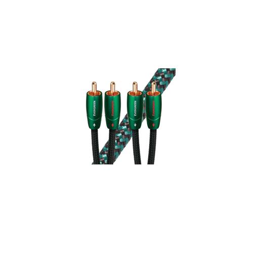 AUDIOQUEST EVERG02MR Evergreen 2M 3.5mm to 2 RCA Cable Hire