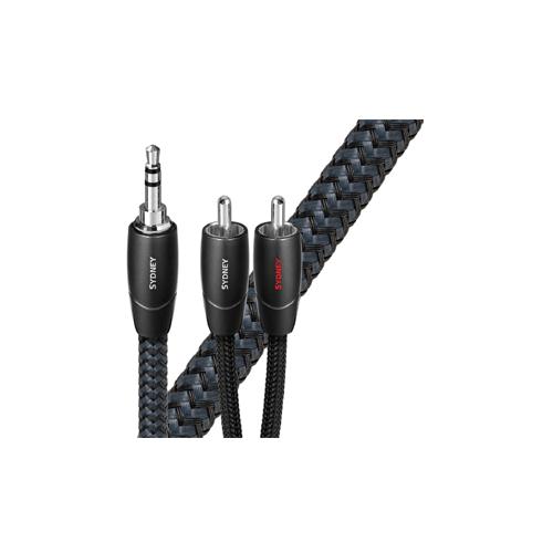 AUDIOQUEST SYD02MR Sydney 2M 3.5mm to 2 RCA Cable Hire