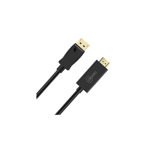 Cruxtec 2m DisplayPort to HDMI Cable Hire