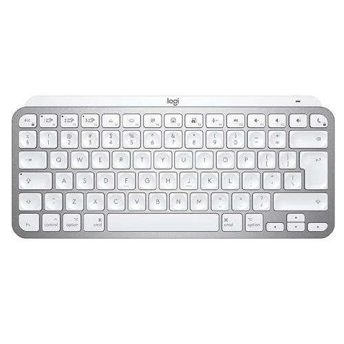 Logitech MX Keys Mini Wireless Silver Keyboard Hire