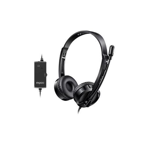 laptop rental in chennai Rapoo H120 USB Wired Overhead Headset Hire