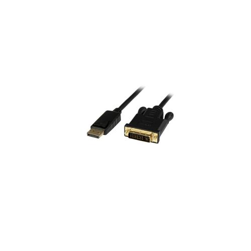 StarTech DP2DVIMM3BS 1m 3ft DisplayPort to DVI Cable Rent